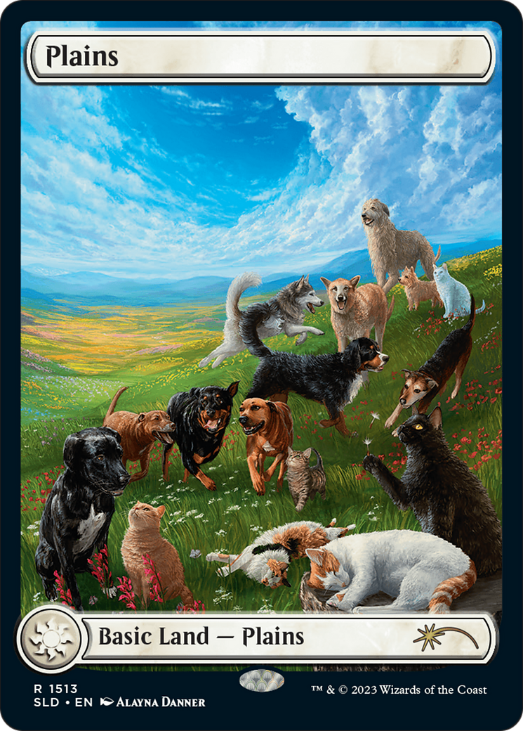 Plains (1513) [Secret Lair Commander Deck: Raining Cats and Dogs] | Impulse Games and Hobbies