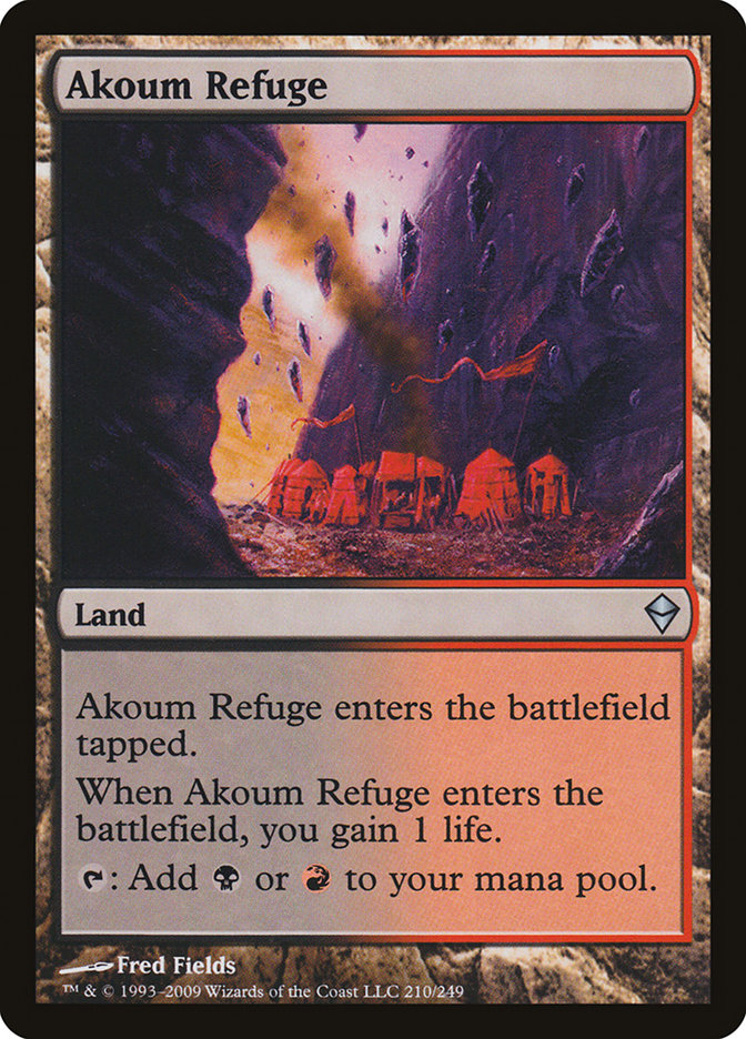 Akoum Refuge [Zendikar] | Impulse Games and Hobbies