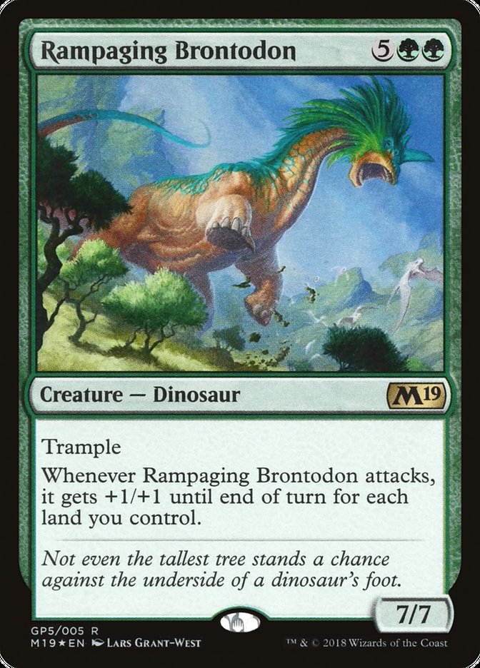 Rampaging Brontodon [Magic 2019 Gift Pack] | Impulse Games and Hobbies