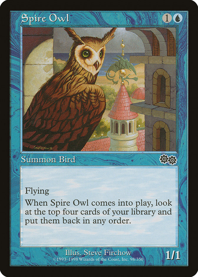 Spire Owl [Urza's Saga] | Impulse Games and Hobbies