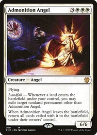 Admonition Angel [Zendikar Rising Commander] | Impulse Games and Hobbies