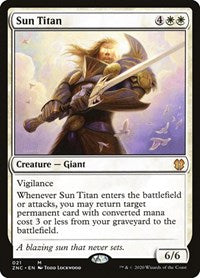 Sun Titan [Zendikar Rising Commander] | Impulse Games and Hobbies