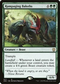 Rampaging Baloths [Zendikar Rising Commander] | Impulse Games and Hobbies