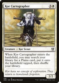 Kor Cartographer [Zendikar Rising Commander] | Impulse Games and Hobbies