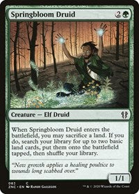 Springbloom Druid [Zendikar Rising Commander] | Impulse Games and Hobbies