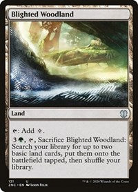 Blighted Woodland [Zendikar Rising Commander] | Impulse Games and Hobbies