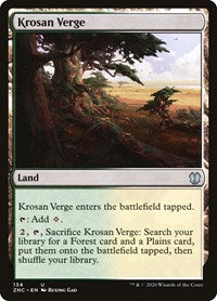 Krosan Verge [Zendikar Rising Commander] | Impulse Games and Hobbies