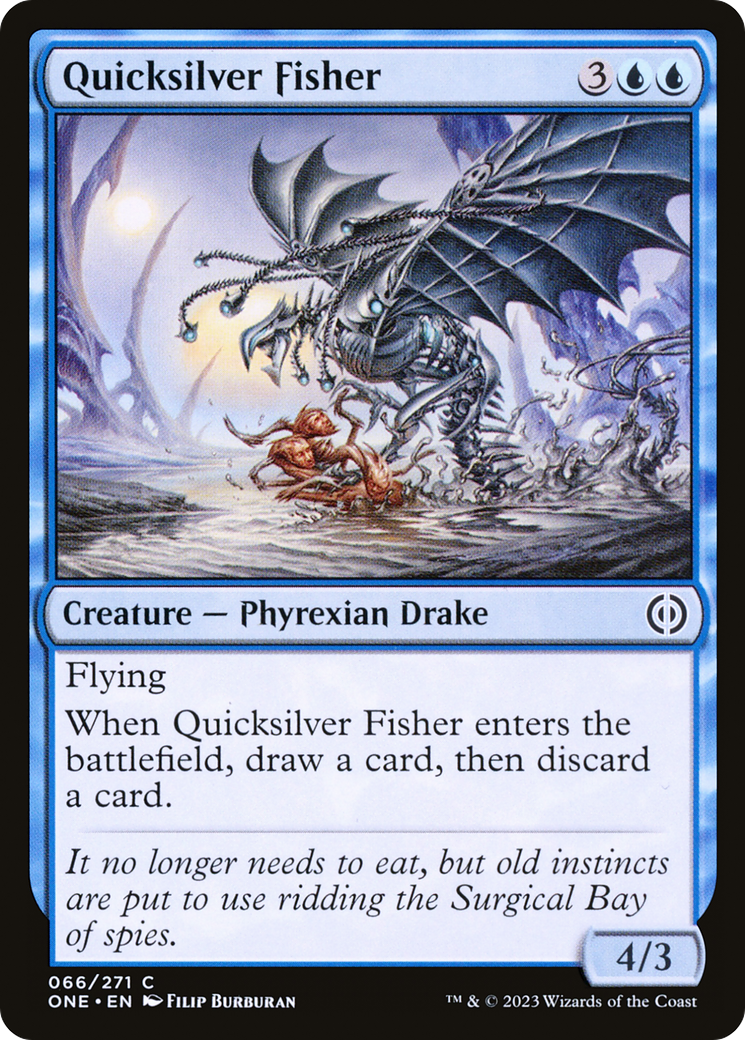 Quicksilver Fisher [Phyrexia: All Will Be One] | Impulse Games and Hobbies