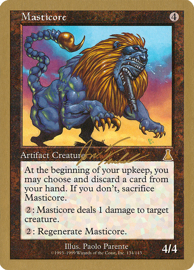 Masticore (Jon Finkel) [World Championship Decks 2000] | Impulse Games and Hobbies