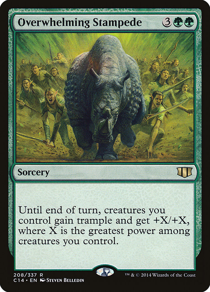 Overwhelming Stampede [Commander 2014] | Impulse Games and Hobbies