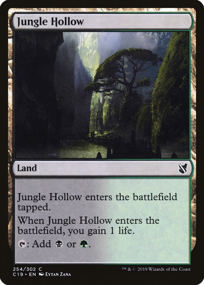 Jungle Hollow [Commander 2019] | Impulse Games and Hobbies