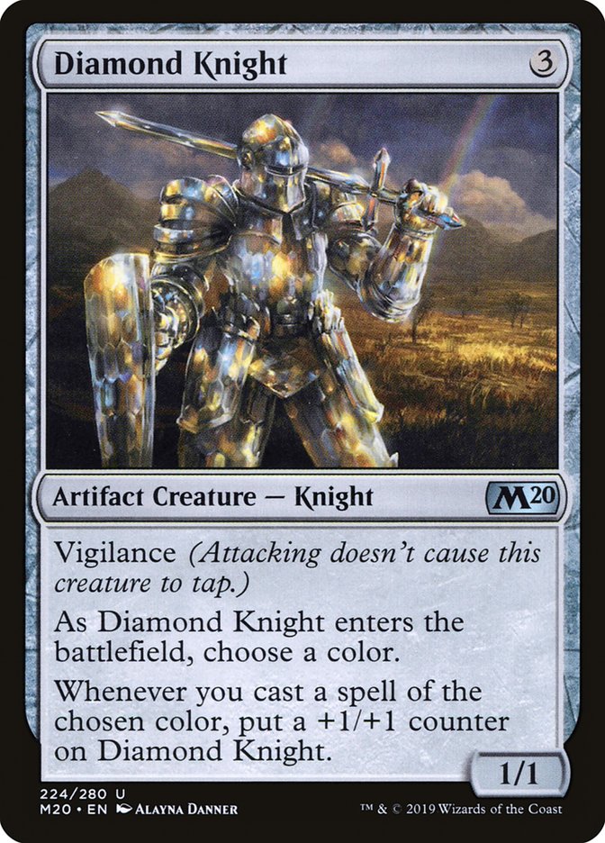 Diamond Knight [Core Set 2020] | Impulse Games and Hobbies