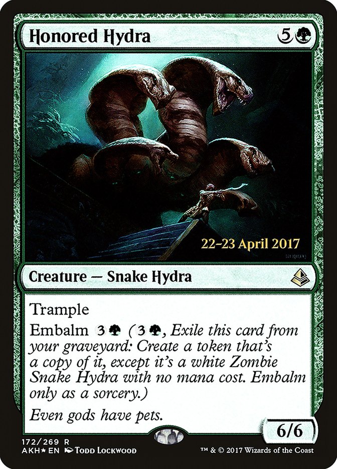 Honored Hydra [Amonkhet Prerelease Promos] | Impulse Games and Hobbies