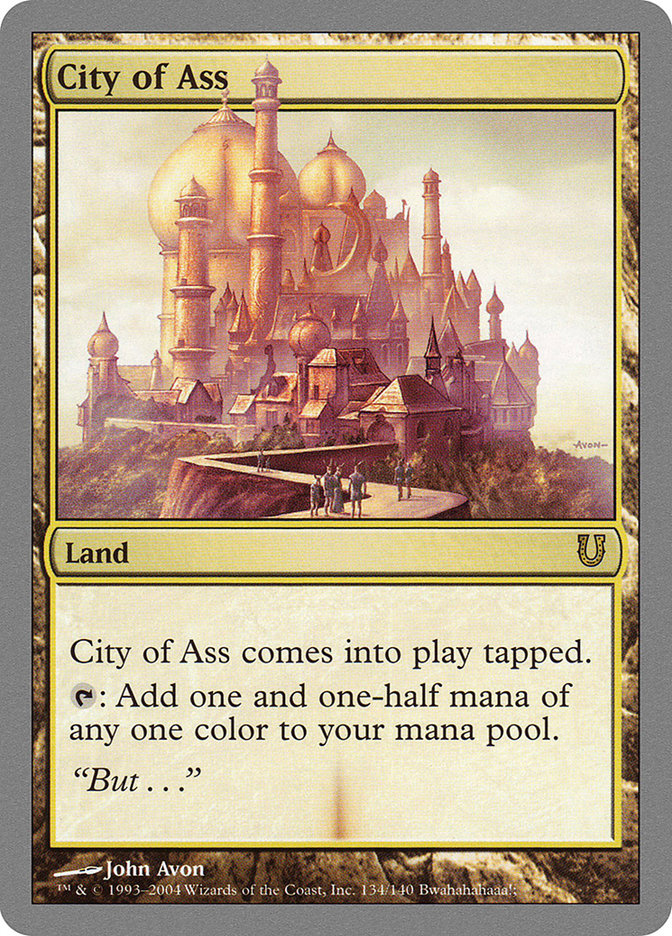 City of Ass [Unhinged] | Impulse Games and Hobbies