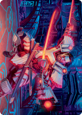 Isshin, Two Heavens as One 1 Art Card [Kamigawa: Neon Dynasty Art Series] | Impulse Games and Hobbies