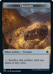 Treasure // Treasure Double-Sided Token [Starter Commander Decks] | Impulse Games and Hobbies