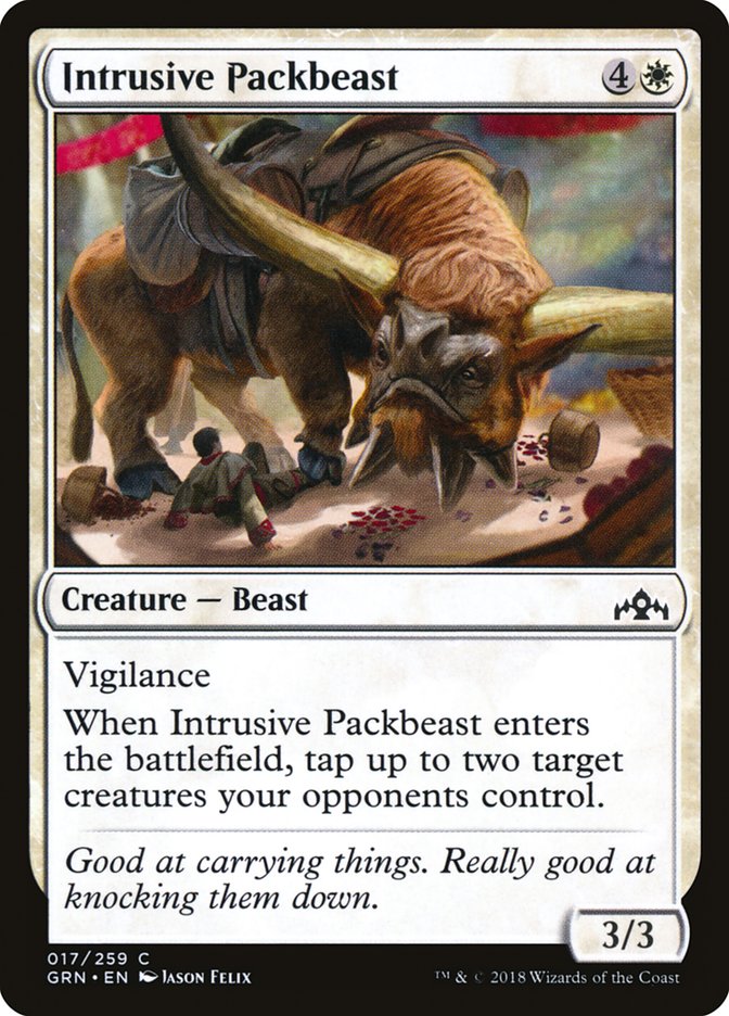 Intrusive Packbeast [Guilds of Ravnica] | Impulse Games and Hobbies