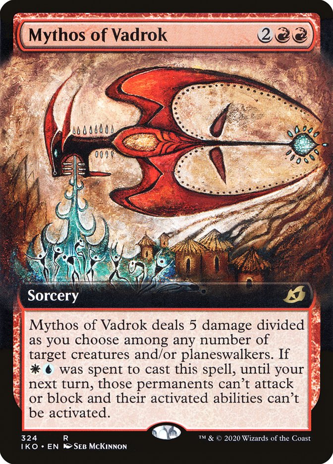 Mythos of Vadrok (Extended Art) [Ikoria: Lair of Behemoths] | Impulse Games and Hobbies
