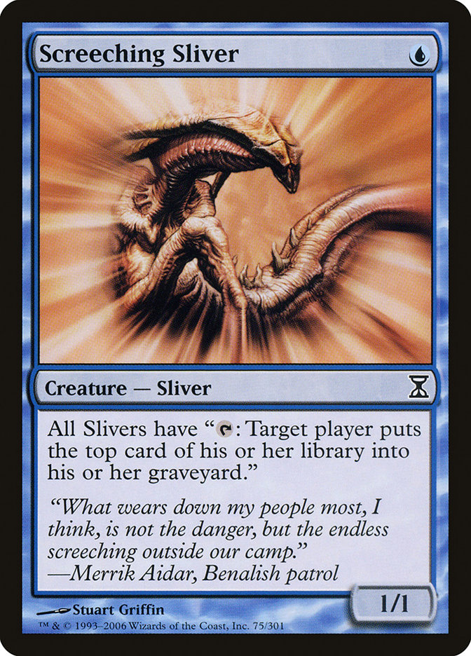 Screeching Sliver [Time Spiral] | Impulse Games and Hobbies