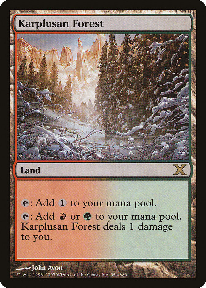 Karplusan Forest [Tenth Edition] | Impulse Games and Hobbies