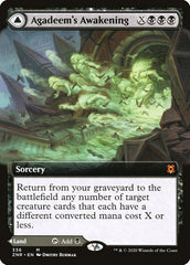 Agadeem's Awakening // Agadeem, the Undercrypt (Extended Art) [Zendikar Rising] | Impulse Games and Hobbies