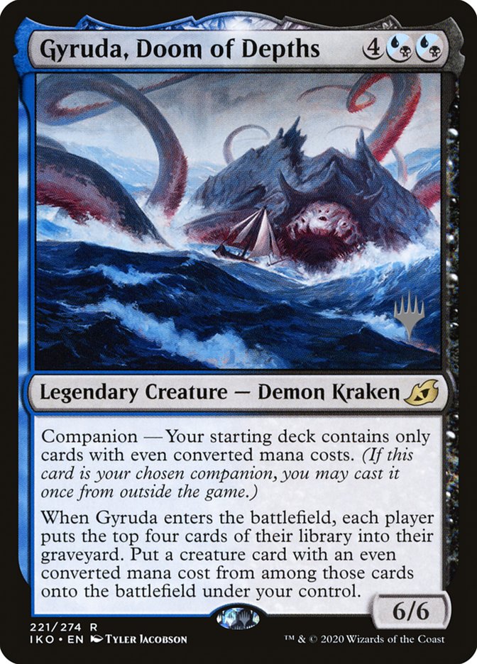 Gyruda, Doom of Depths (Promo Pack) [Ikoria: Lair of Behemoths Promos] | Impulse Games and Hobbies