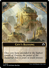 Butterfly // City's Blessing Double-Sided Token [March of the Machine Commander Tokens] | Impulse Games and Hobbies