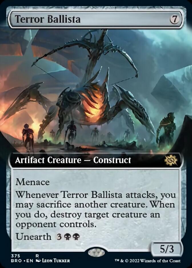 Terror Ballista (Extended Art) [The Brothers' War] | Impulse Games and Hobbies