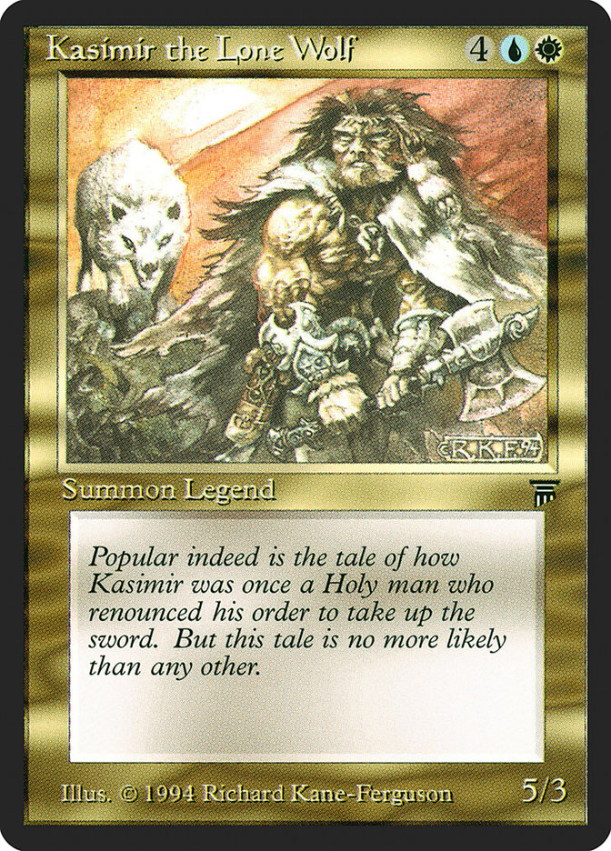 Kasimir the Lone Wolf [Legends] | Impulse Games and Hobbies