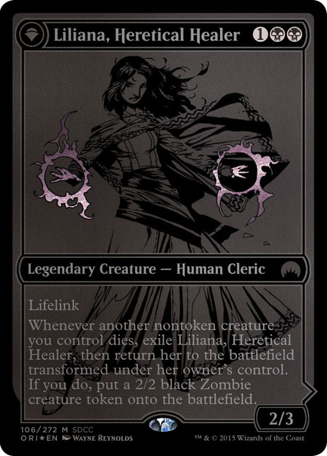 Liliana, Heretical Healer // Liliana, Defiant Necromancer [San Diego Comic-Con 2015] | Impulse Games and Hobbies