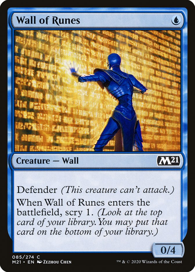 Wall of Runes [Core Set 2021] | Impulse Games and Hobbies