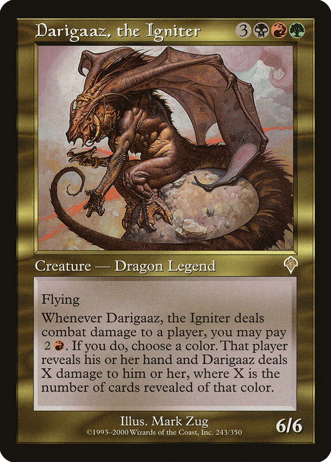 Darigaaz, the Igniter [Invasion] | Impulse Games and Hobbies