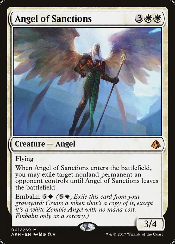 Angel of Sanctions [Amonkhet] | Impulse Games and Hobbies