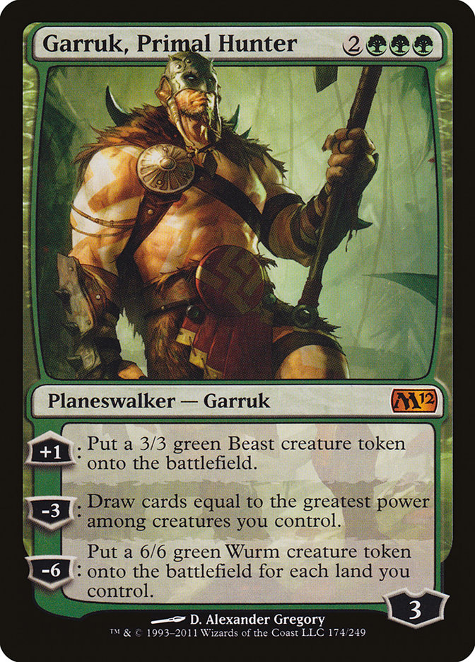 Garruk, Primal Hunter [Magic 2012] | Impulse Games and Hobbies