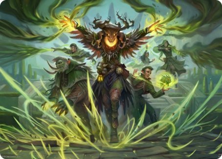 Witherbloom Command Art Card [Strixhaven: School of Mages Art Series] | Impulse Games and Hobbies