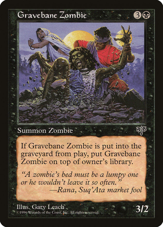 Gravebane Zombie [Mirage] | Impulse Games and Hobbies