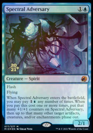 Spectral Adversary [Innistrad: Midnight Hunt Prerelease Promos] | Impulse Games and Hobbies