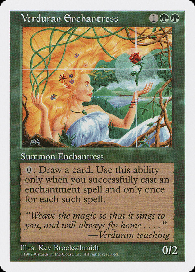 Verduran Enchantress [Fifth Edition] | Impulse Games and Hobbies