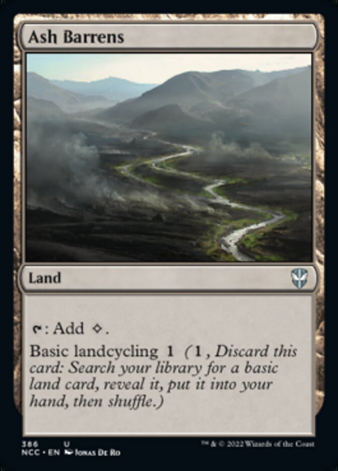 Ash Barrens [Streets of New Capenna Commander] | Impulse Games and Hobbies