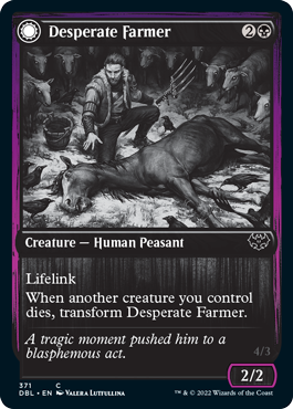 Desperate Farmer // Depraved Harvester [Innistrad: Double Feature] | Impulse Games and Hobbies