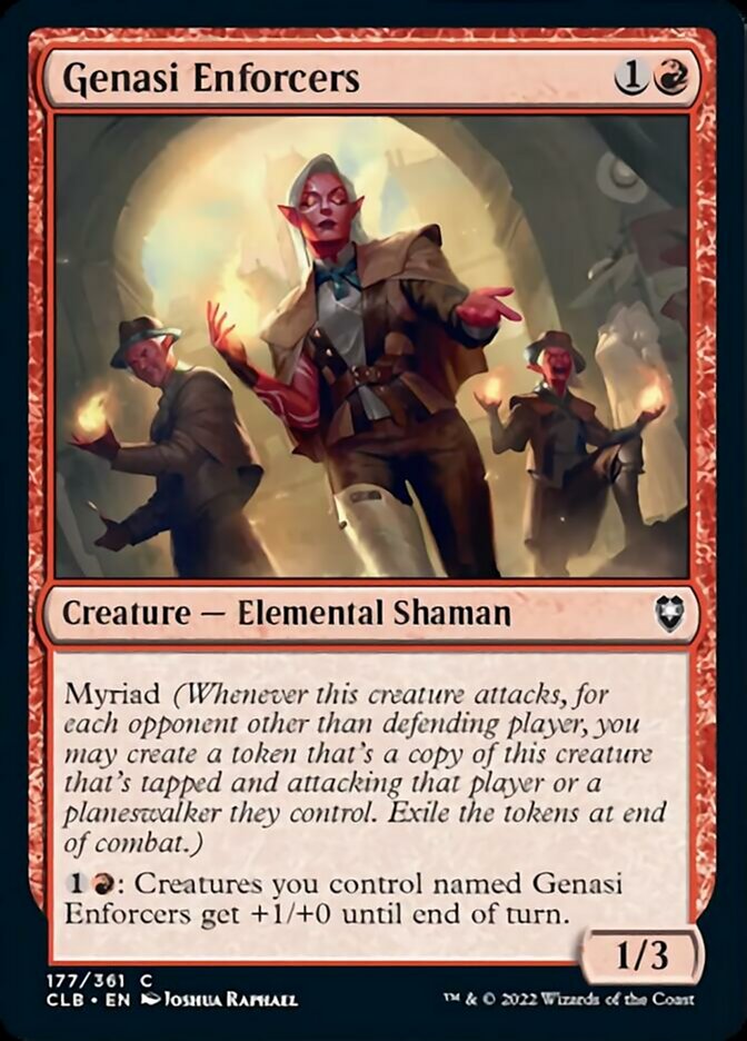 Genasi Enforcers [Commander Legends: Battle for Baldur's Gate] | Impulse Games and Hobbies