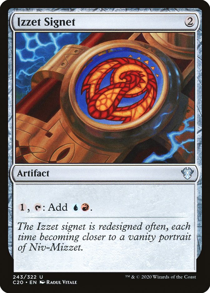 Izzet Signet [Commander 2020] | Impulse Games and Hobbies