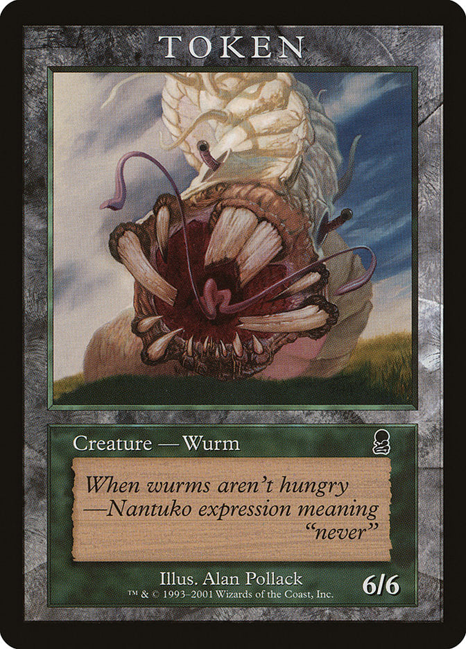 Wurm Token [Magic Player Rewards 2002] | Impulse Games and Hobbies