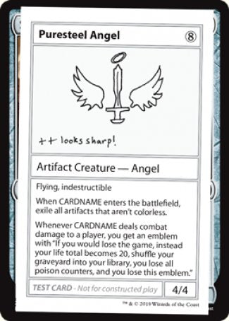 Puresteel Angel (2021 Edition) [Mystery Booster Playtest Cards] | Impulse Games and Hobbies