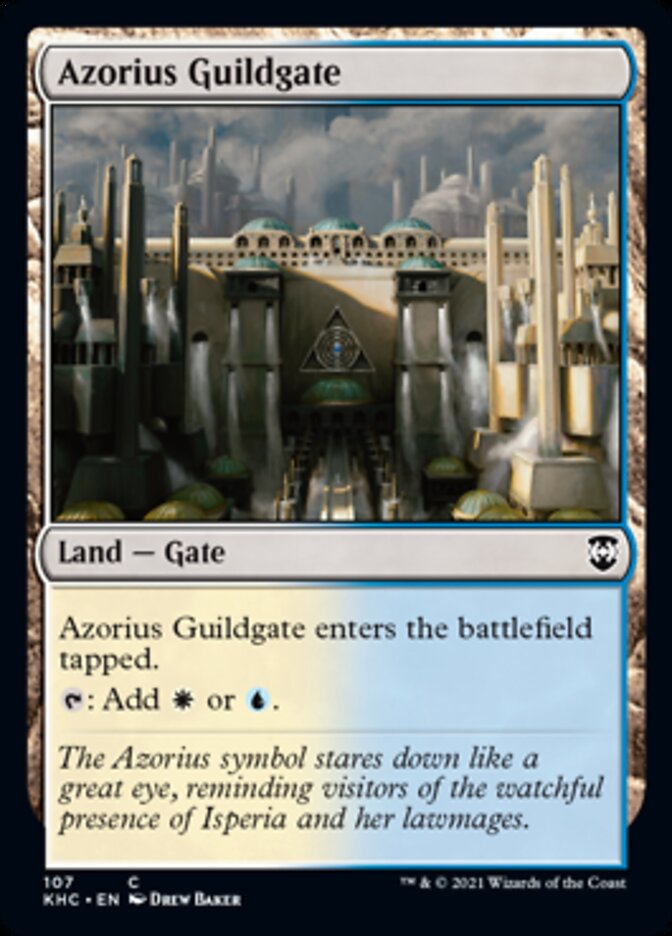 Azorius Guildgate [Kaldheim Commander] | Impulse Games and Hobbies