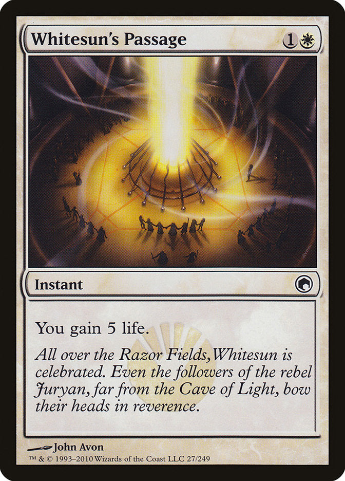 Whitesun's Passage [Scars of Mirrodin] | Impulse Games and Hobbies