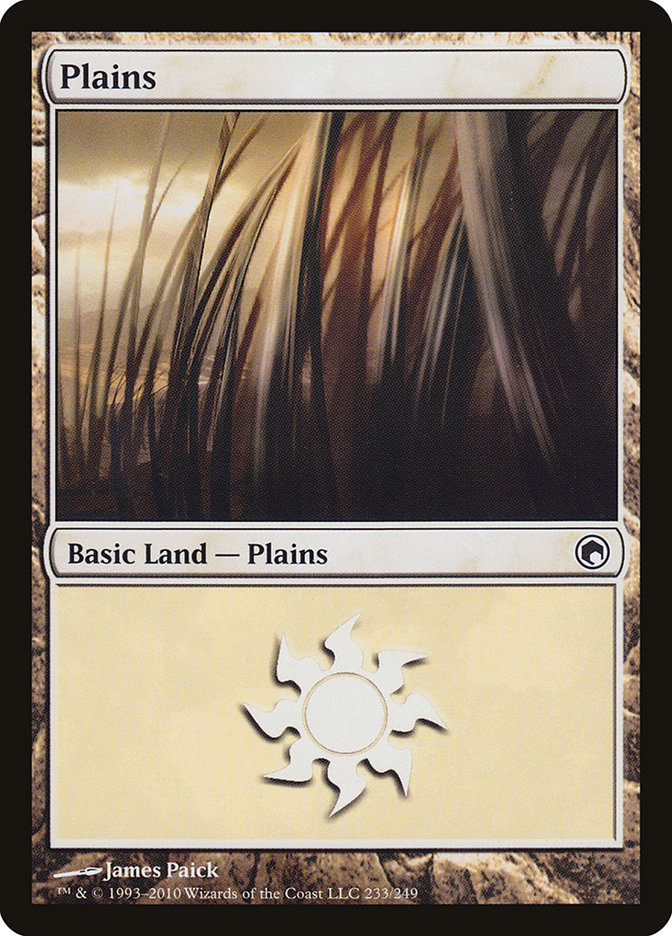 Plains (233) [Scars of Mirrodin] | Impulse Games and Hobbies