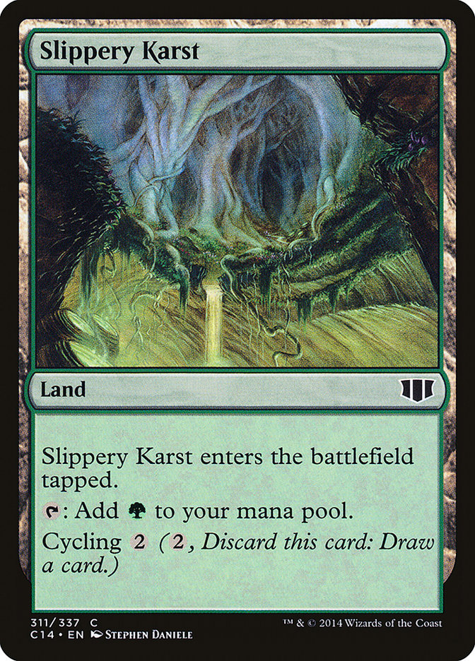 Slippery Karst [Commander 2014] | Impulse Games and Hobbies