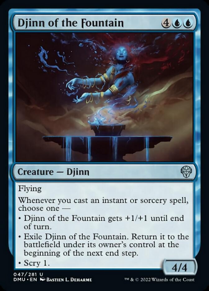Djinn of the Fountain [Dominaria United] | Impulse Games and Hobbies
