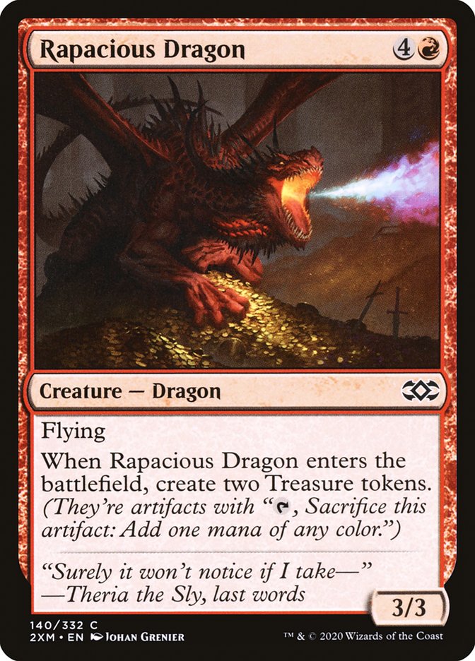 Rapacious Dragon [Double Masters] | Impulse Games and Hobbies